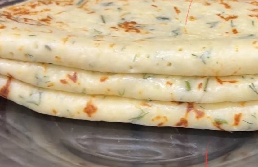 Сырные блины, простой рецепт