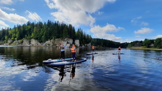 сап прогулки в Хохловке