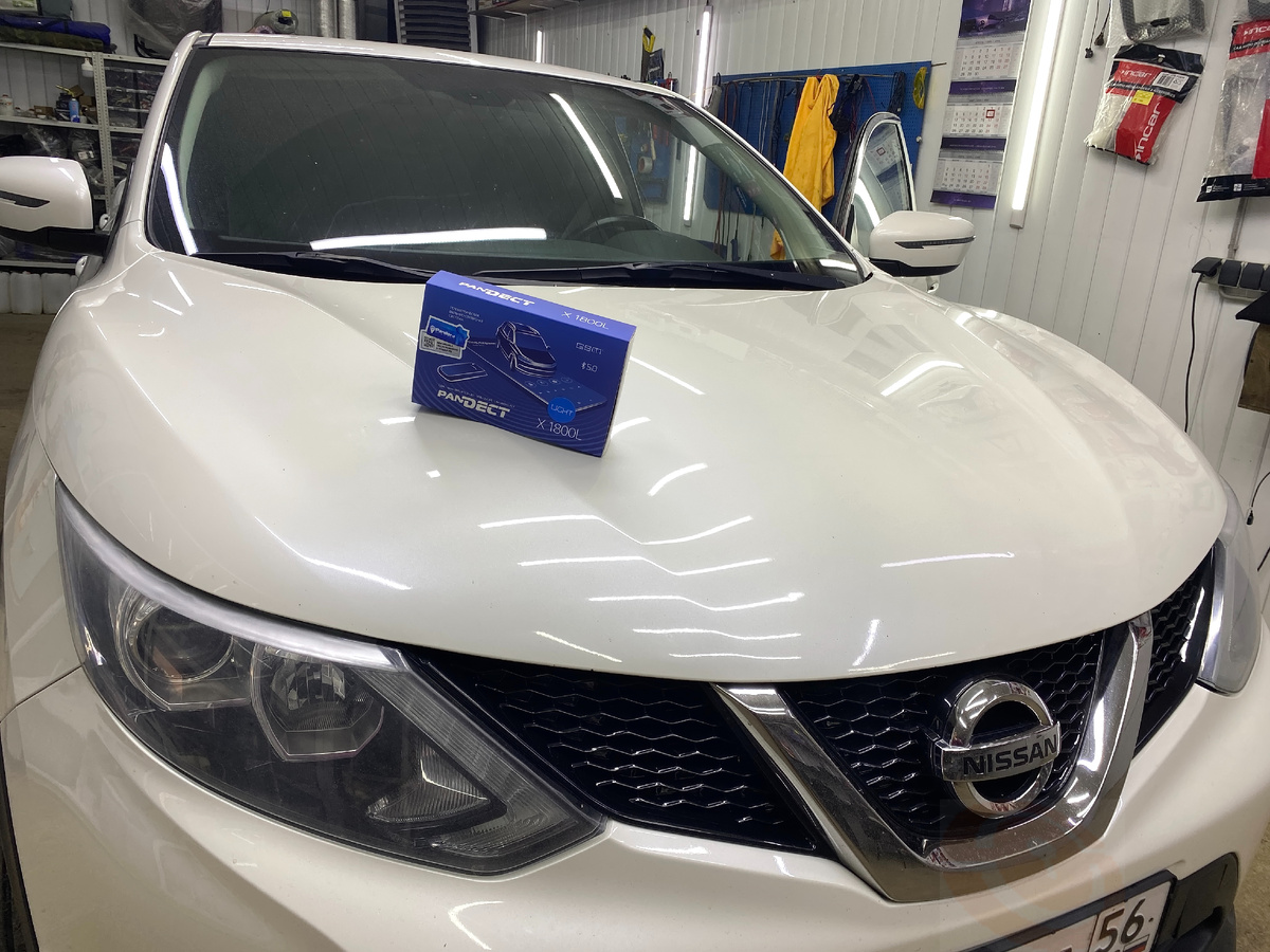 Pandora X-1800L на Nissan Qashqai