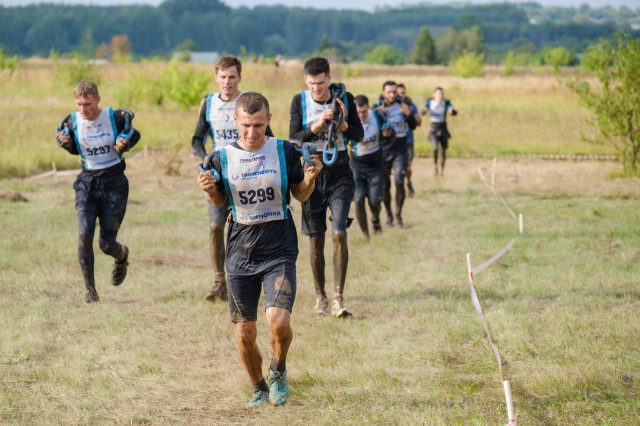 На экстремальном забеге "Гонка героев"
