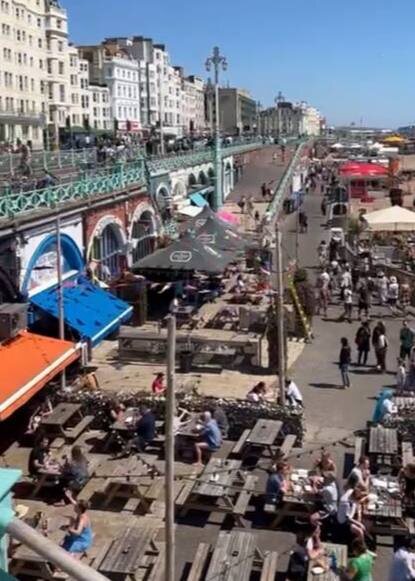 Набережная в Брайтоне. Южная Англия. Фото из личного архива 