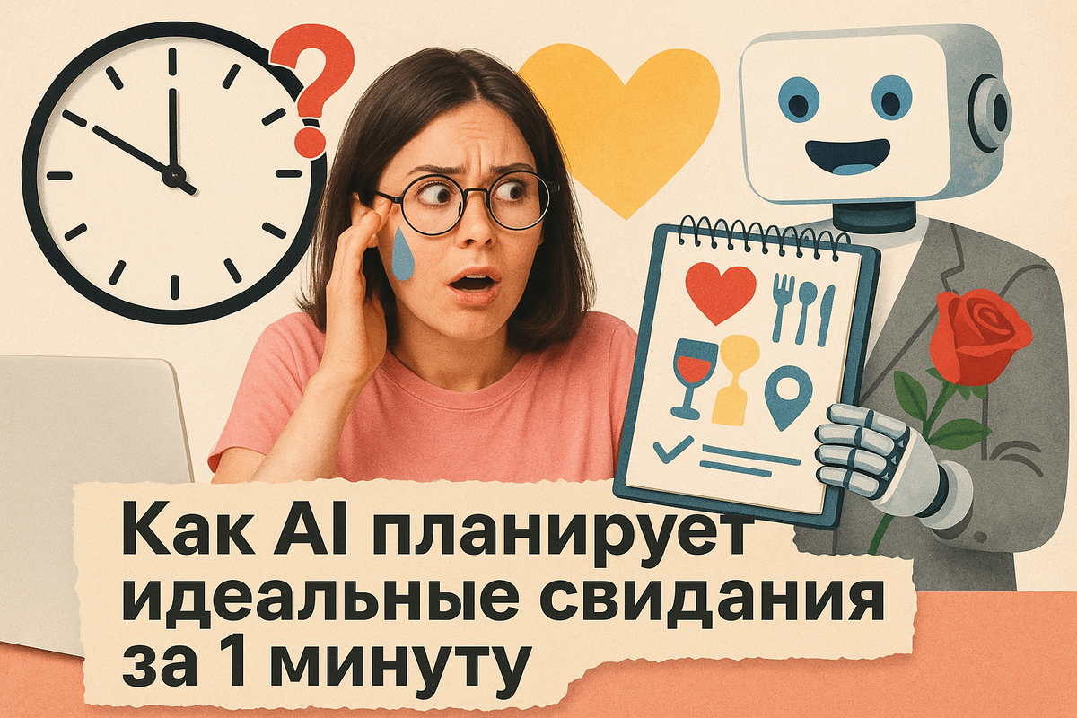 Как AI планирует идеальные свидания за 1 минуту