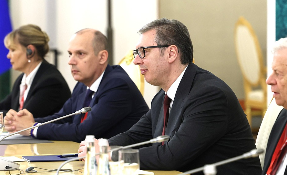    Президент Сербии Александр Вучич. Источник: kremlin.ru