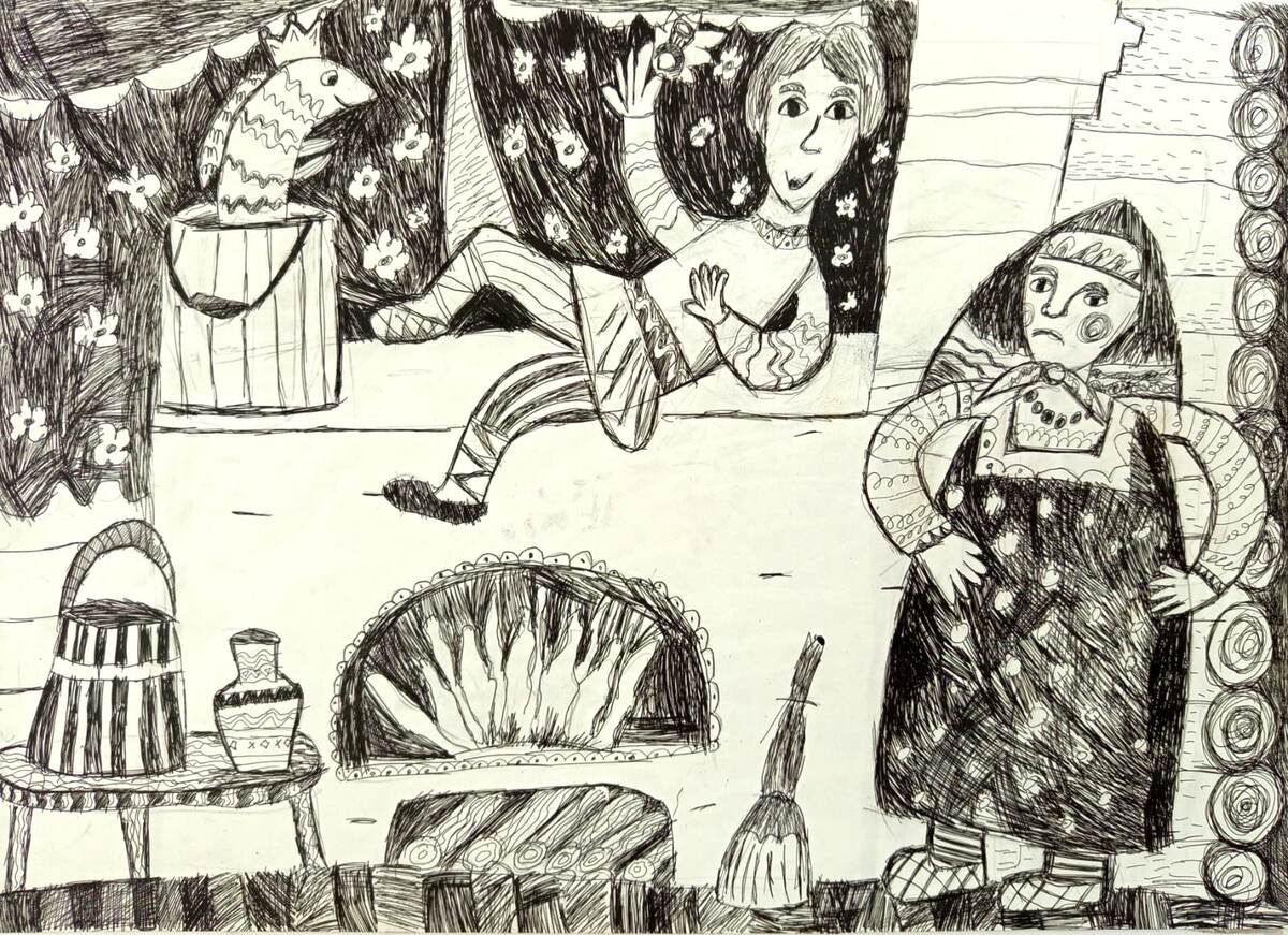 Рисунок Дарьи Черновой 11 лет