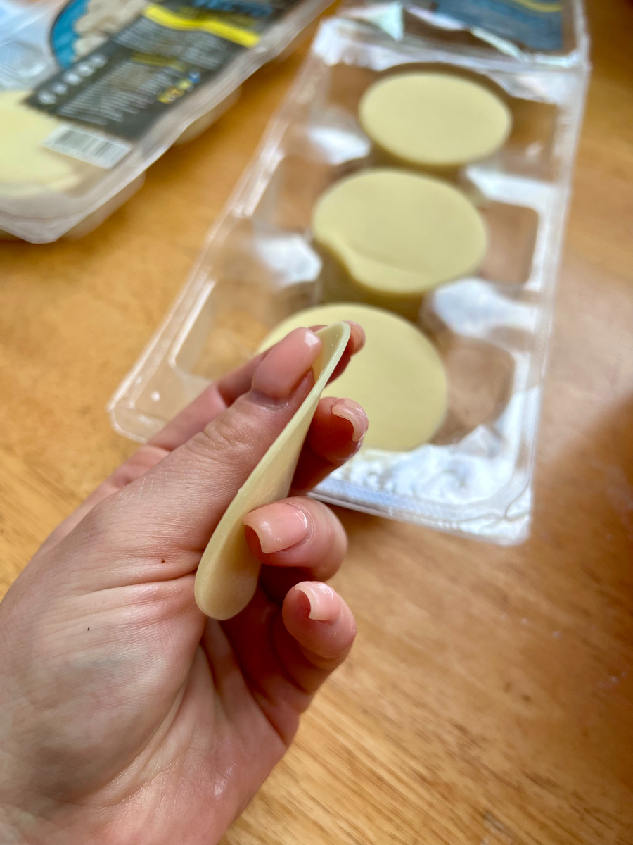 Тесто тонкое и невесомое