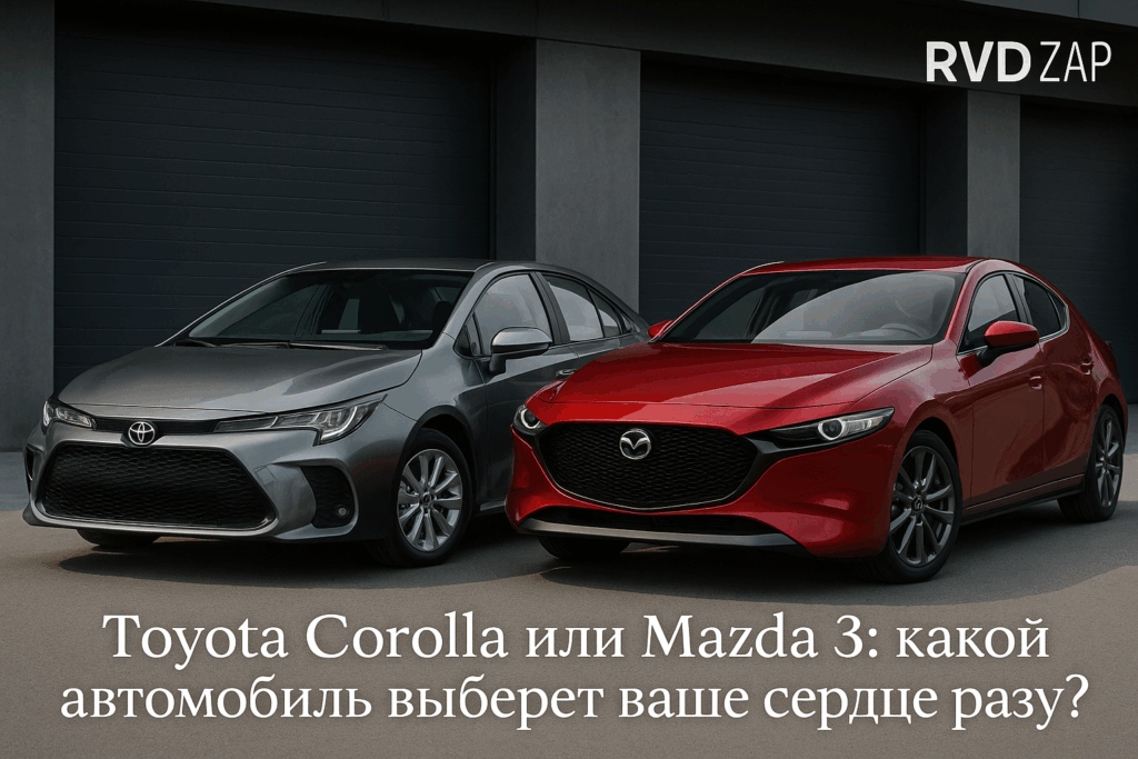    Сравнение характеристик Toyota Corolla и Mazda 3 admin