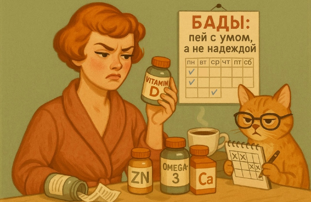 (или 5 причин, почему БАД не работает — хотя должен бы)