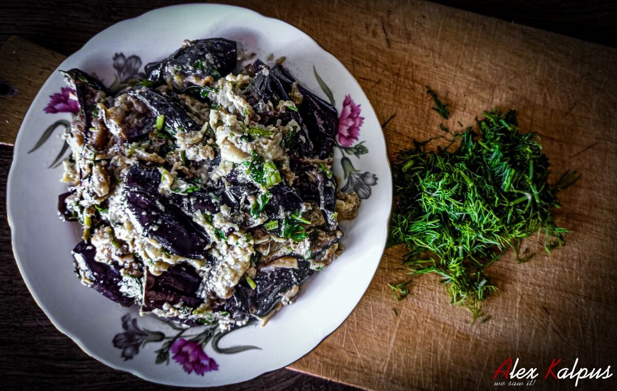 Крутой грузинский рецепт баклажанов с чесноком, как бабушка учила! Грузия