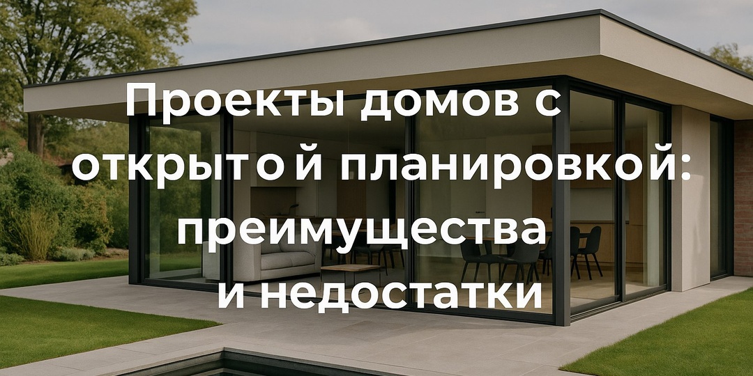 Проекты домов с открытой планировкой в 2025 году: преимущества, недостатки и секреты создания идеального пространства для комфортной жизни