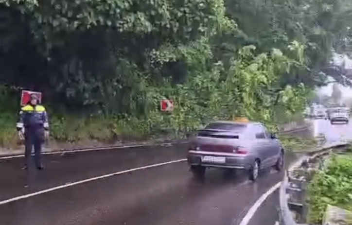    Фото: пресс-служба ГАИ Сочи (фрагмент из видео)