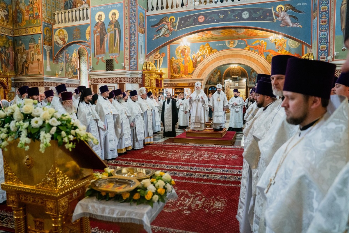    Юбилей Ханты-Мансийской митрополии начался с праздничной Литургии