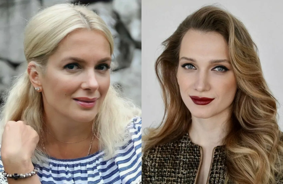 на фото Мария Порошина и её дочь Полина Куценко 