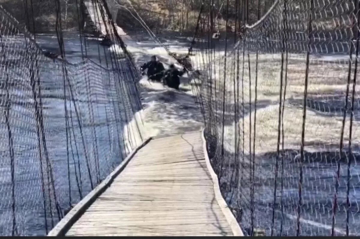    Резкий подъём уровня воды в реке Кола возможен из-за дождей