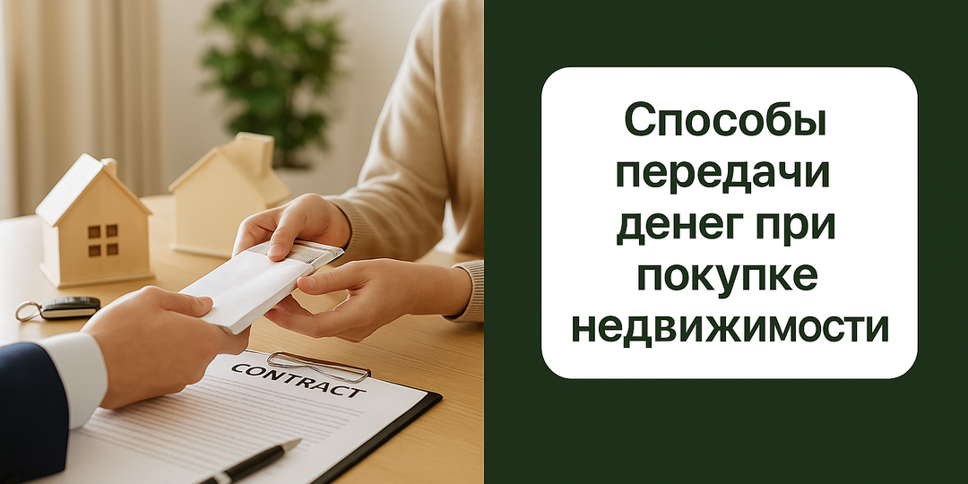 Передача денег при покупке недвижимости: 7 рабочих схем и риски