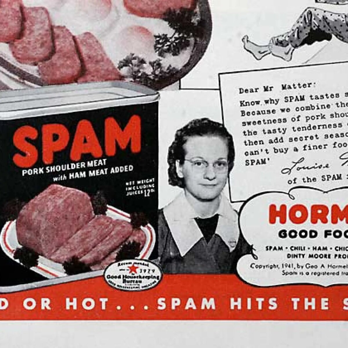 В раннней рекламе спама много даилогов и рассуждений