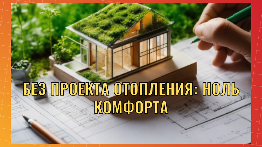 проект отопления дома - комплексный документ