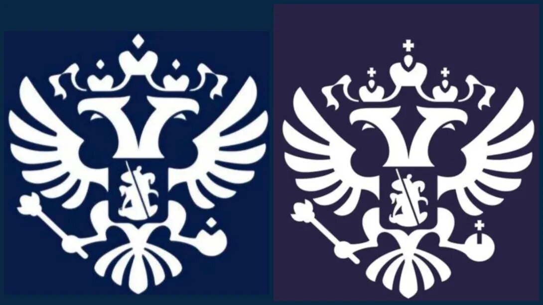 Гербы сайта Президента РФ. Почувствуйте разницу. Из свободных источников