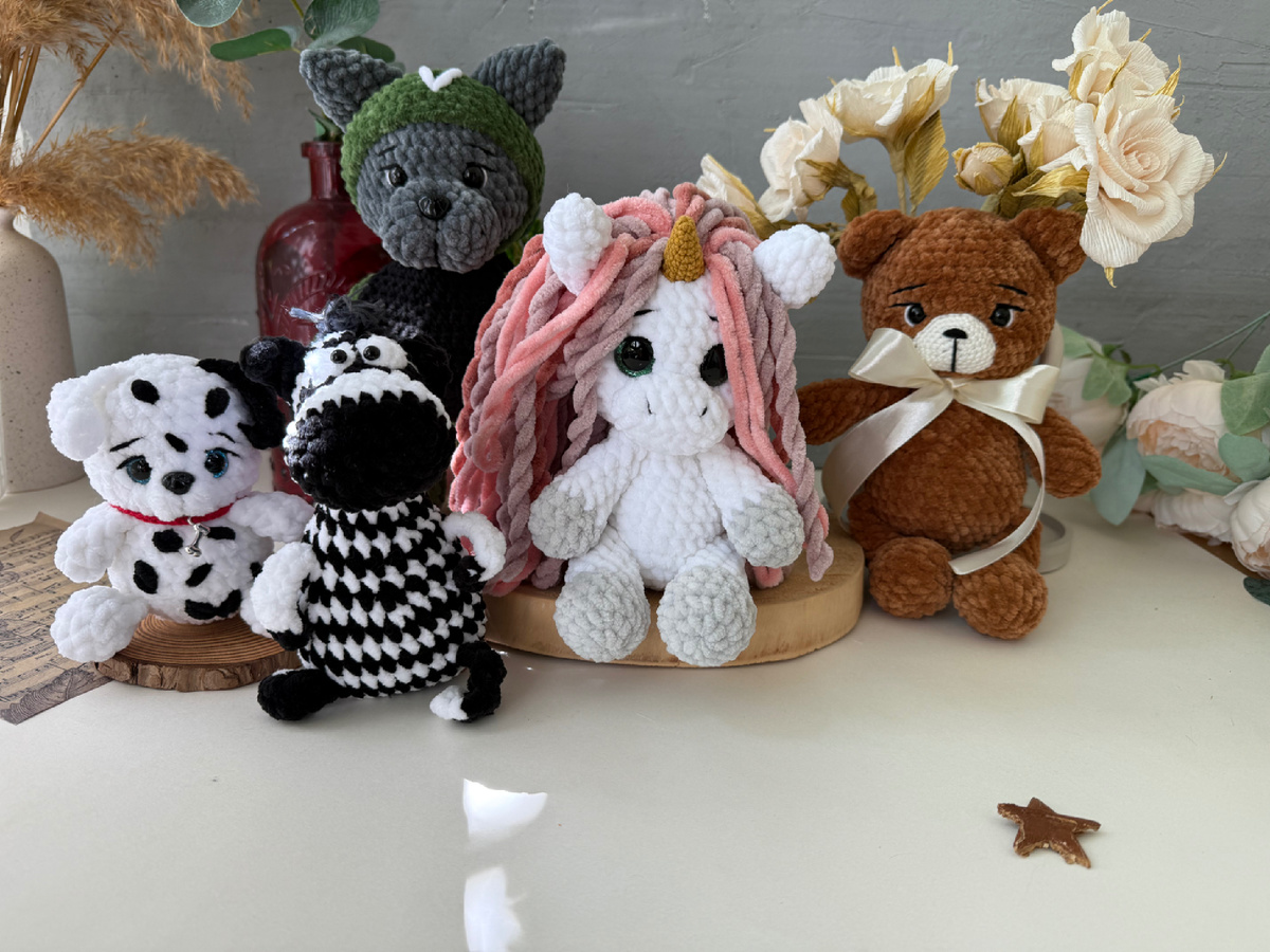 Игрушки связанные за последнее время 