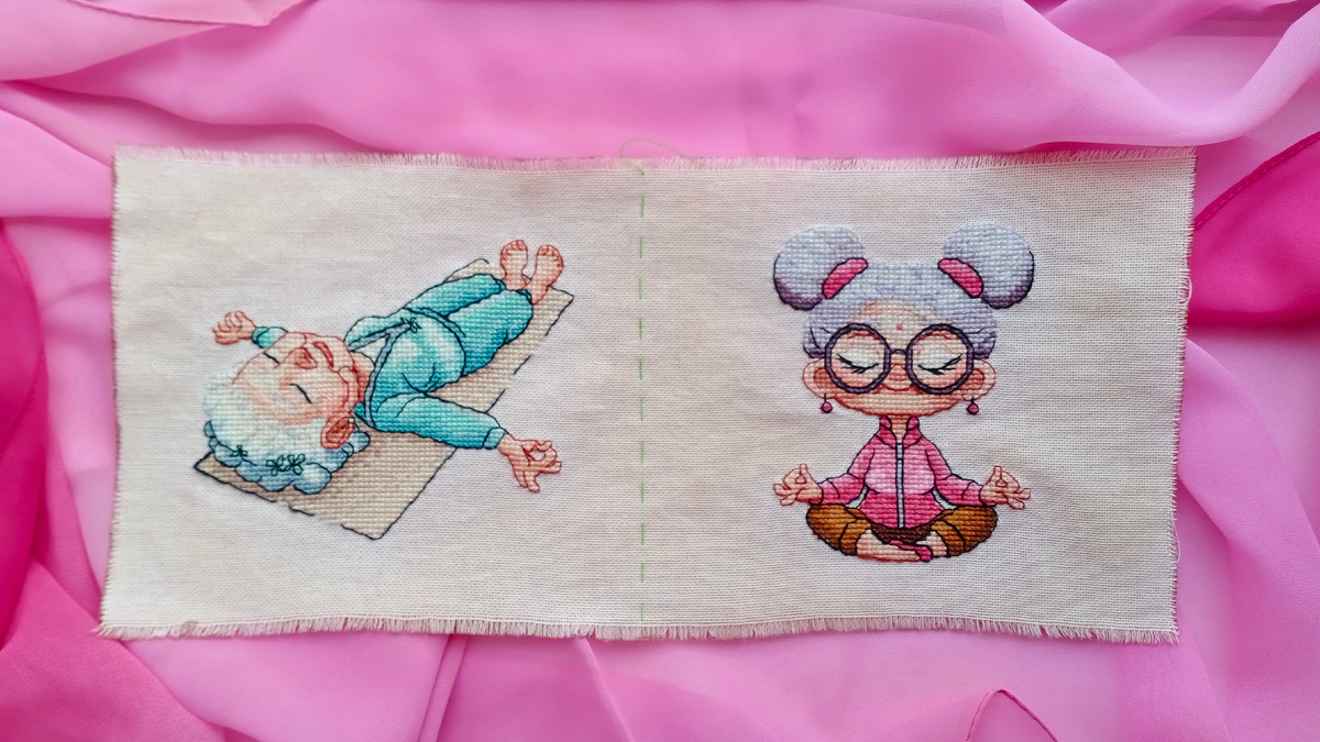 слева направо – "Релакс" и "Поза лотоса", дизайнер Елена Зачёткина 