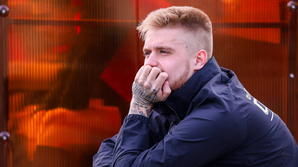 Футболист казанского «Сокола» Александр Циберкин.📷Фото: Пресс-служба ФК «Сокол»