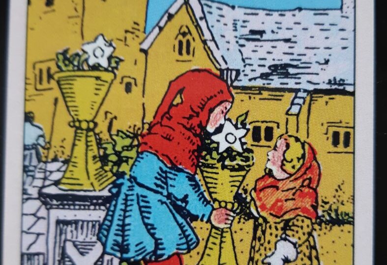 Карта дня Шестёрка Кубков