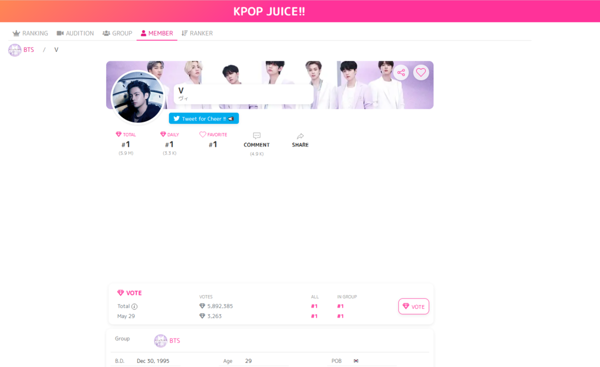 Платформа KPOP JUICE
