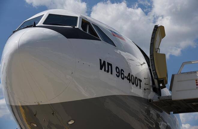 Второй восстановленный Ил-96-400Т. Фото ОАК