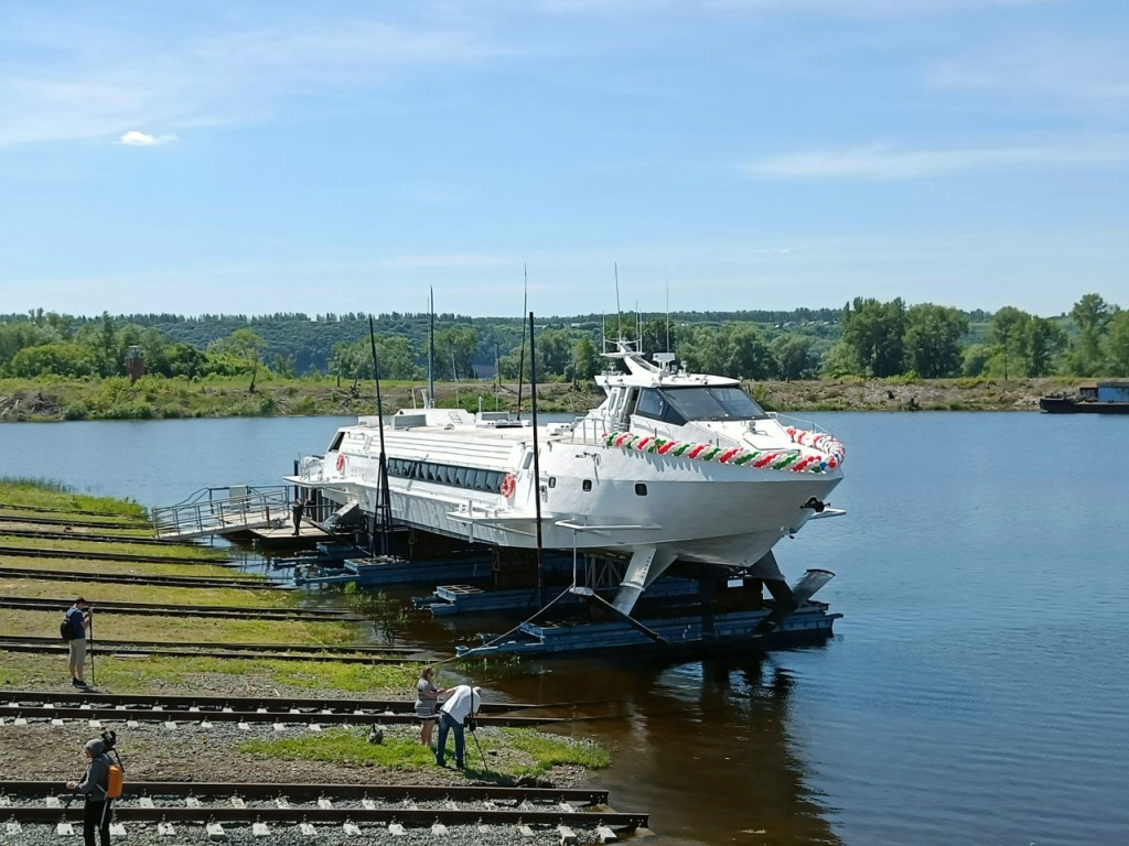 Новый "Метеор-2020" спустили на воду в Татарстане / Фото: "КБ "Ситех", ООО  📷
