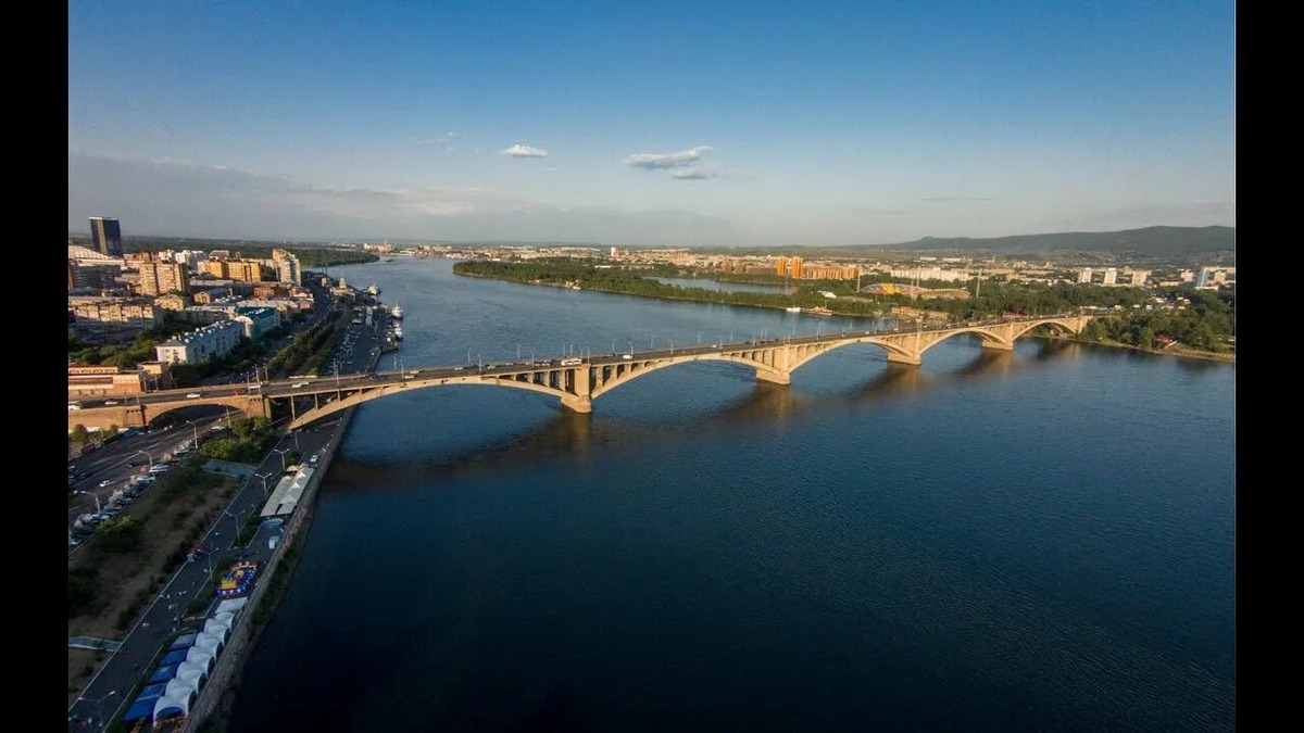 Мост через Енисей