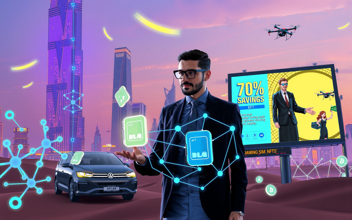    EvoSim 2024 блокчейн-игра в Дубае с eSIM NFT Web3 экономия 70% на роуминге EVOSIM