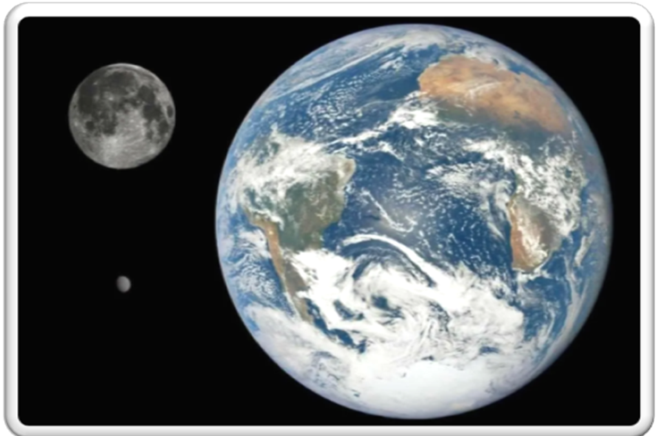 Луна и Земля