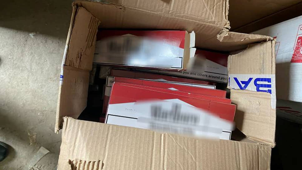 Фото: Изъятые сигареты. Фото пресс-службы ГУ МВД России по Ростовской области