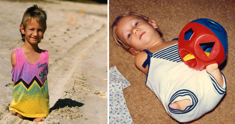 Ник Вуйчич в детстве