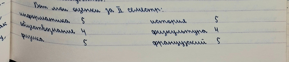 Из личного дневника автора. 