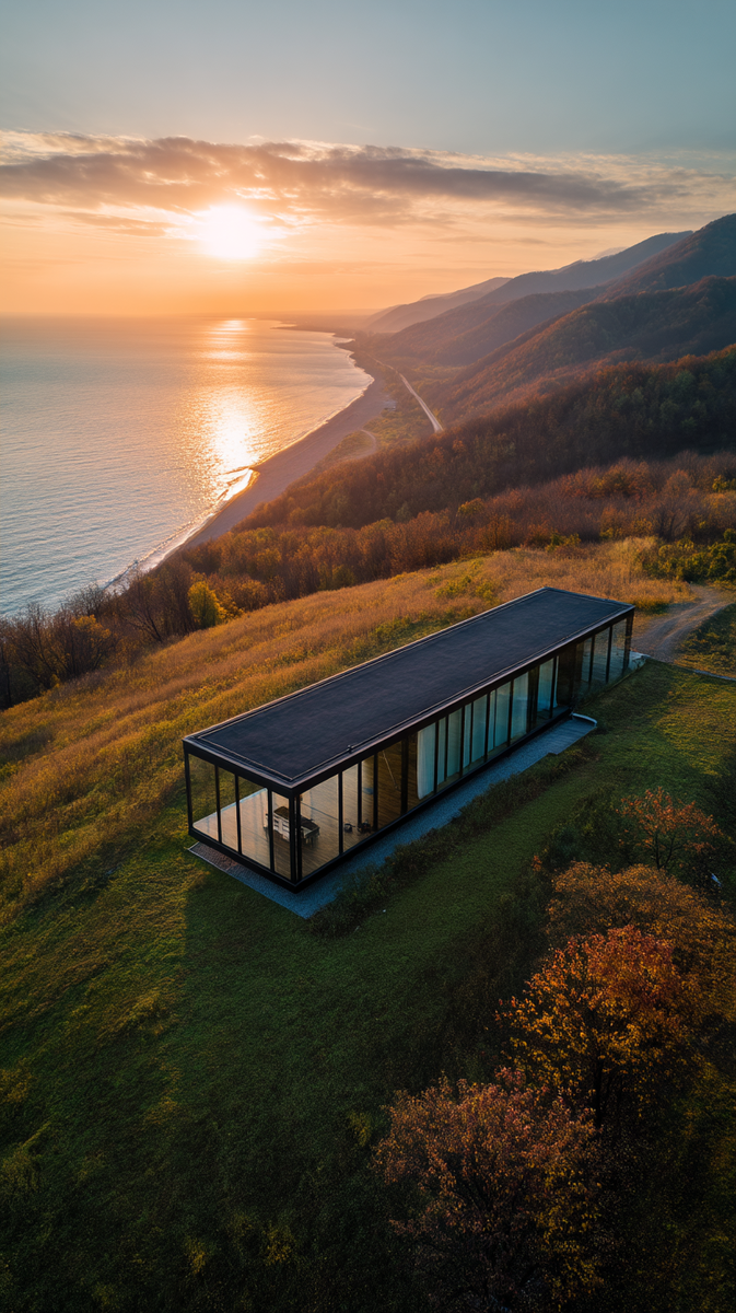 Панорамная вилла в Сочи. Рендер: KNKO