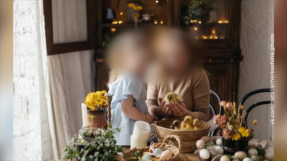 Фотосессия с утятами