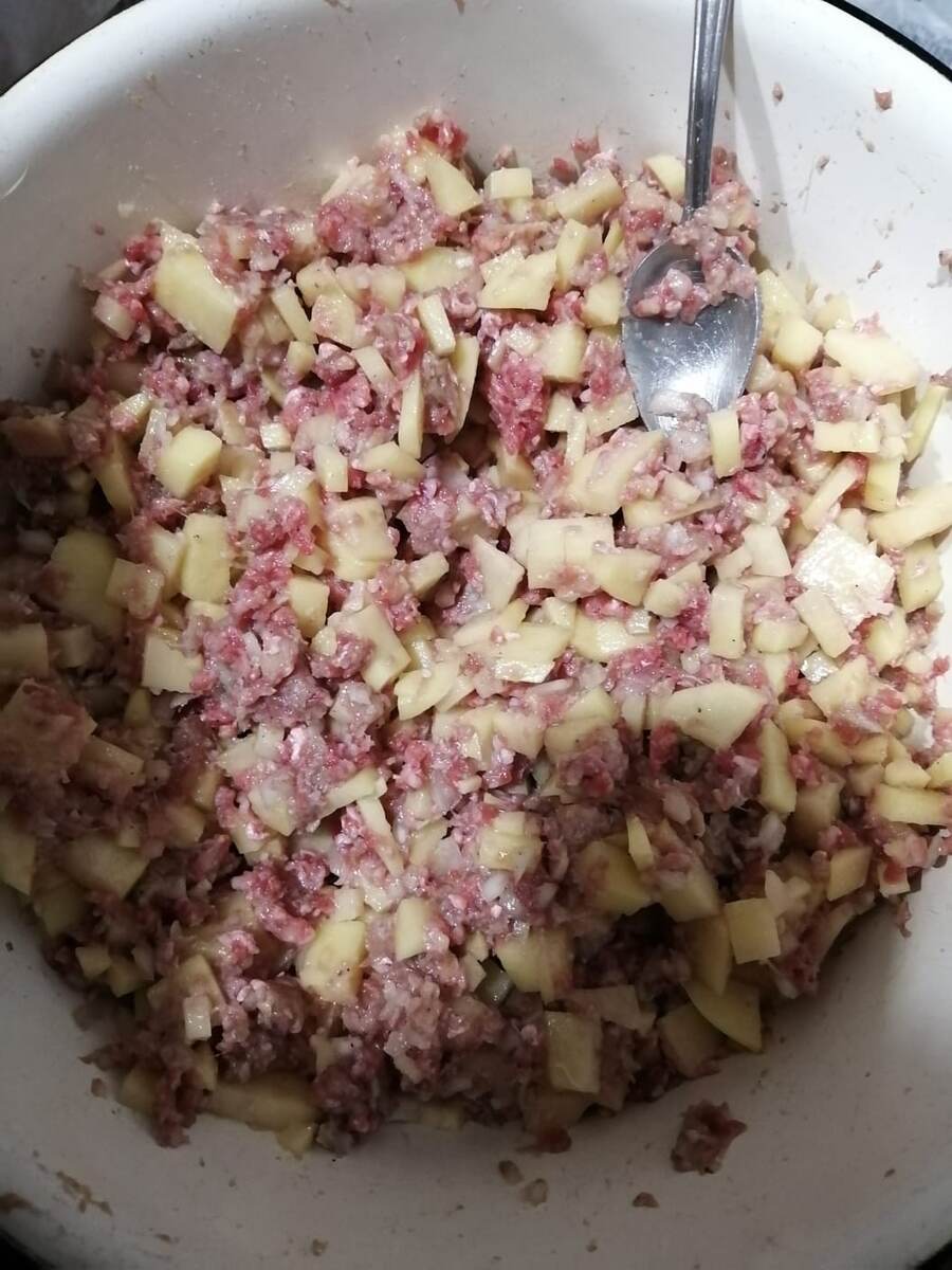 Вот такая масса у нас получилась. 