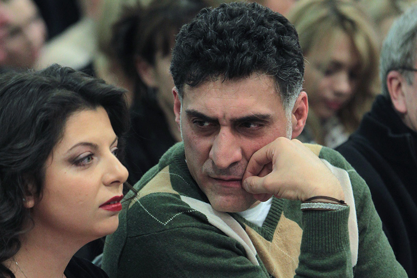 Маргарита Симонян и Тигран Кеосаян