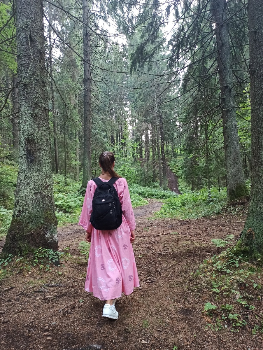 Прогулка по Камовым Холмам. Поселок Юкки