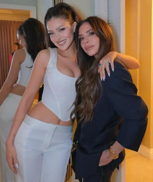    Никола Пельтц и Виктория Бекхэм. Фото: Сплетник