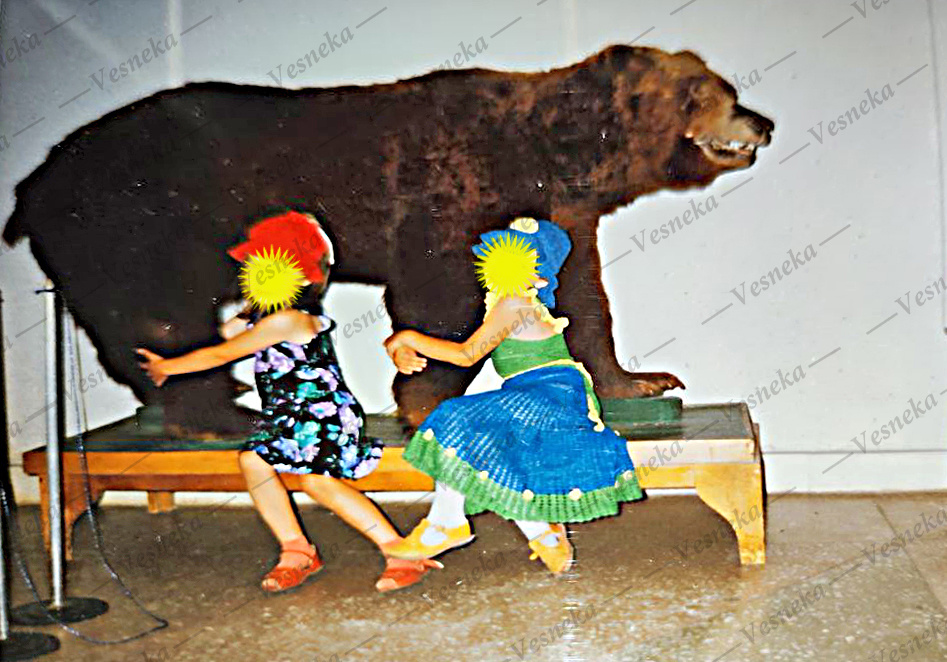 Фото автора. В том же музее, давным-давно