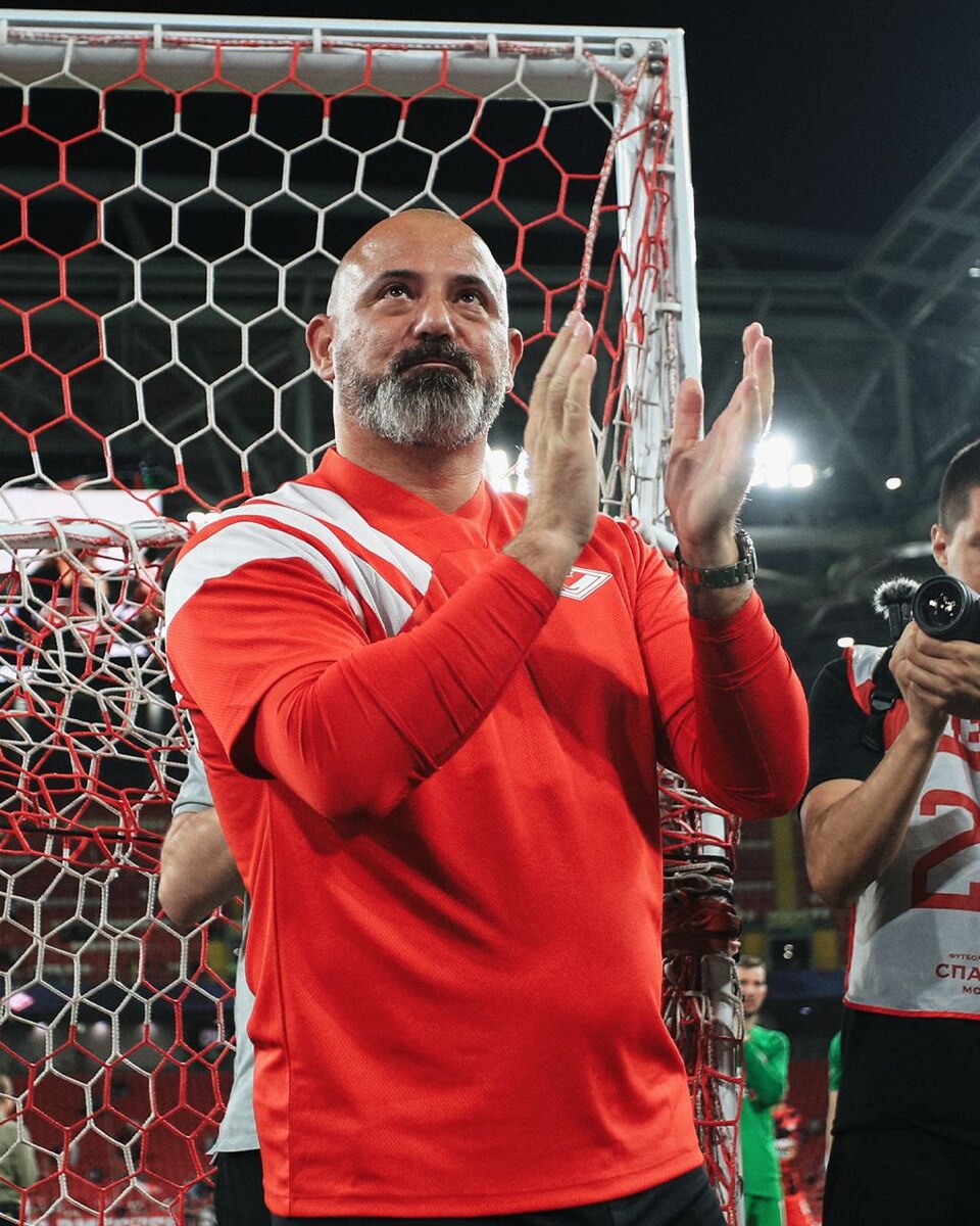 Деян Станкович. Фото: пресс-служба ФК "Спартак" (Москва)