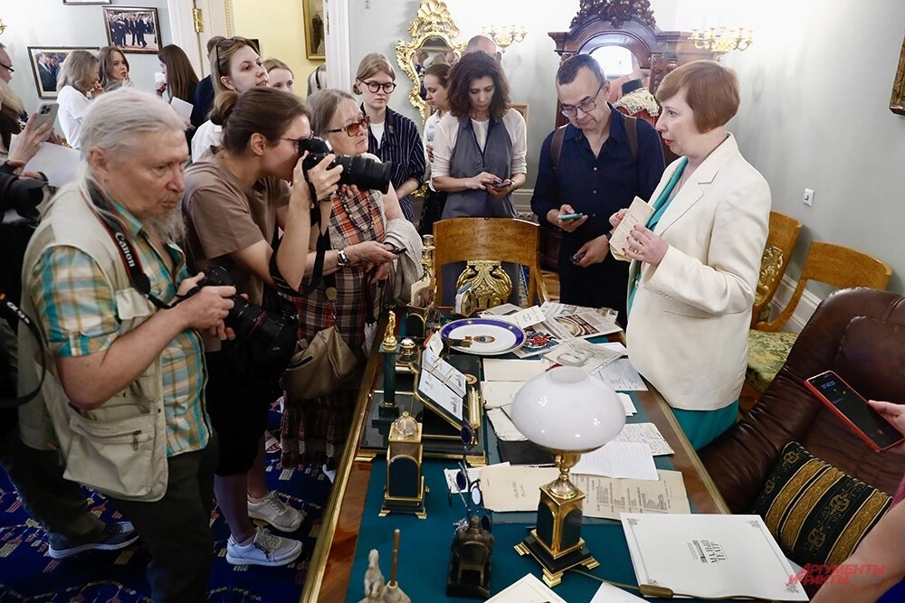    Мемориальный кабинет Юрия Соломина. в Малом театре. Фото: АиФ/ Игорь Харитонов