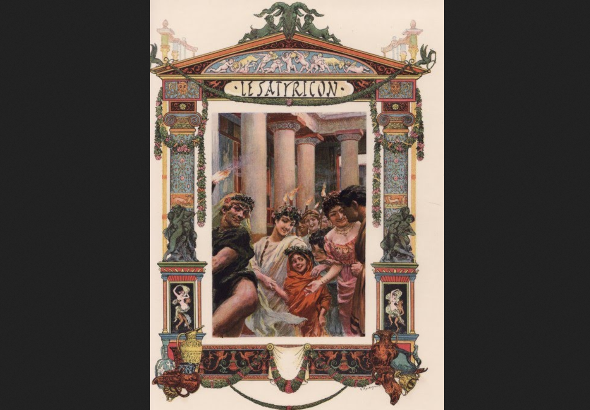 Жорж-Антуан Рошгросс. Иллюстрацмя к "Сатирикону"