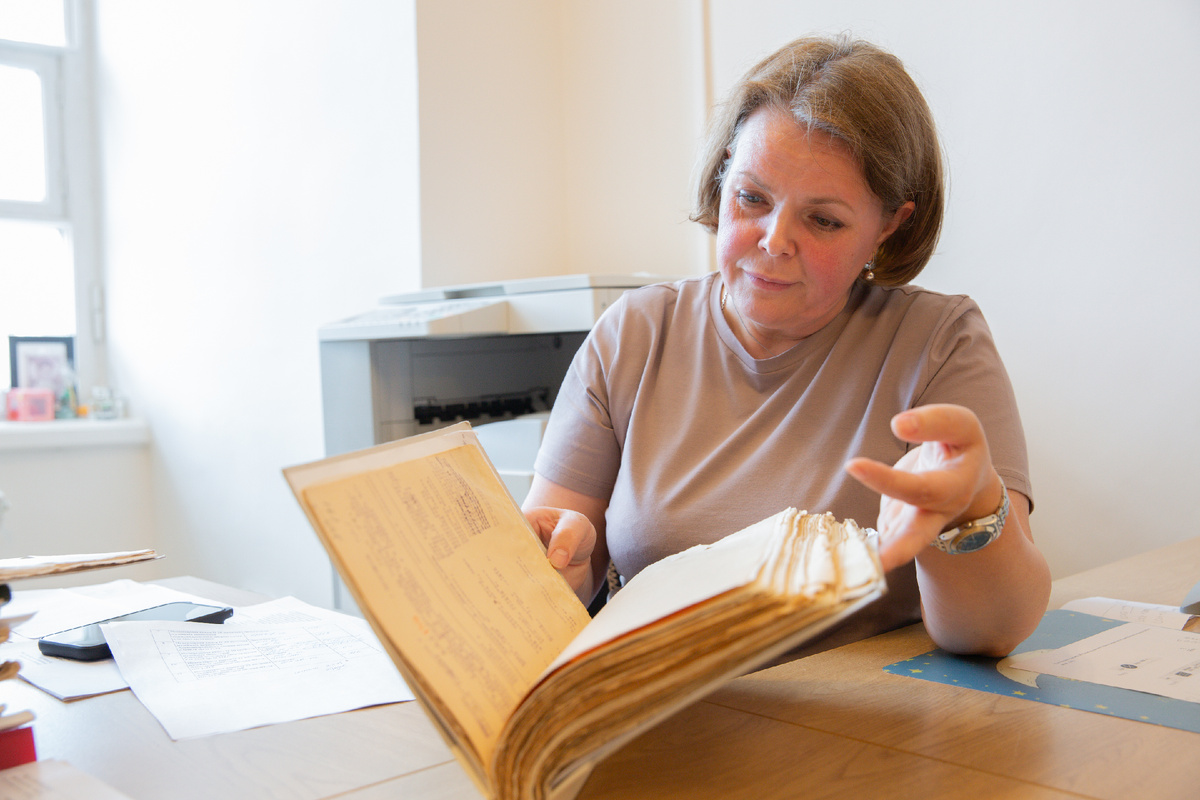 Ангелина Шутилова, нгачальник отдела учета фондов музея. Фото: ГМЗ «Царское Село», Екатерина Новак