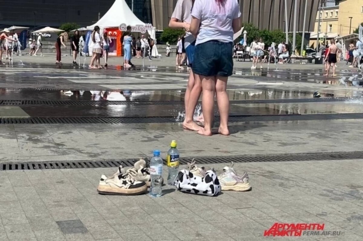    В Минздраве рассказали о девочке, повредившей ногу на фонтане в Перми