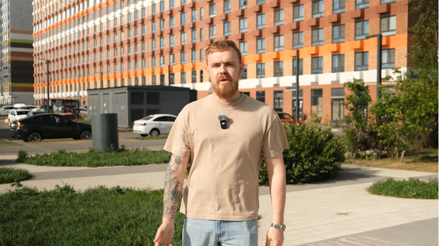 Кадры из нашего видео про ЖК "Люблинский Парк"