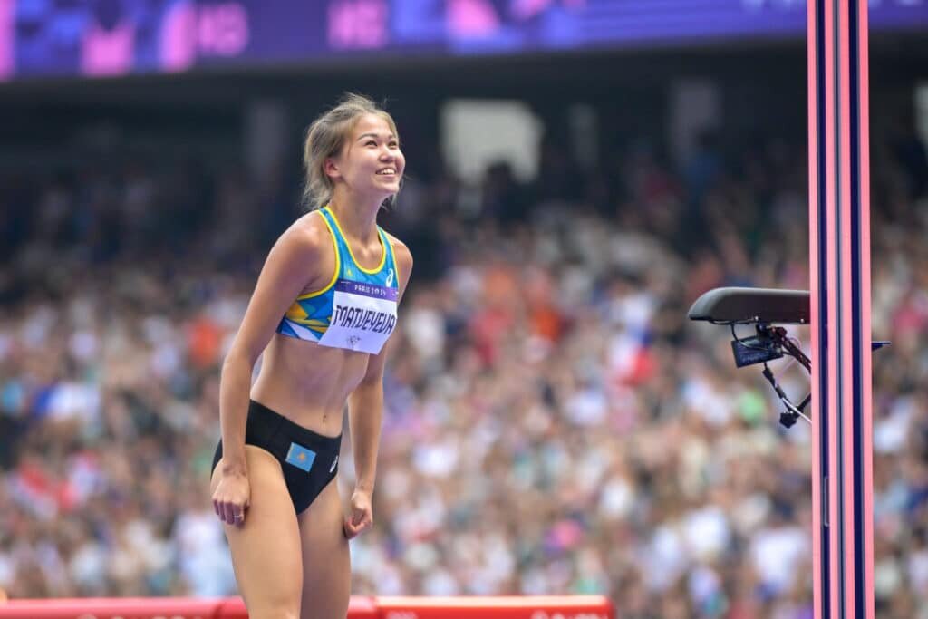    Прыгунья в высоту Елизавета Матвеева защитила титул вице-чемпионки Азии / Фото olimpic.kz