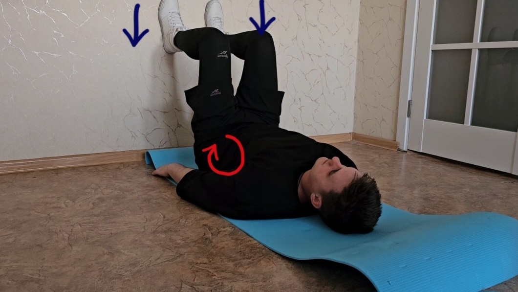 Положение тела при выполнении упражнения