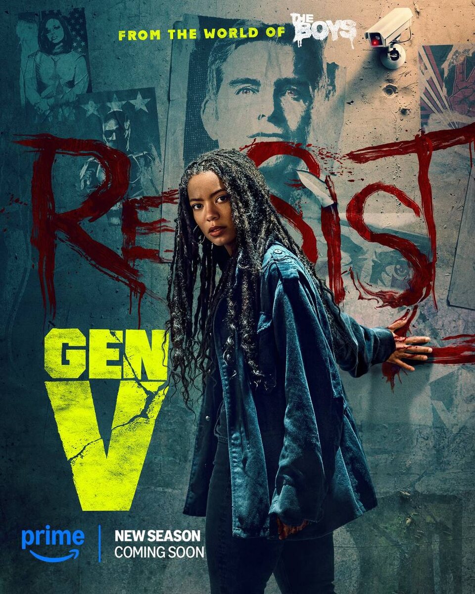    Постер второго сезона сериала «Поколение V», 18+